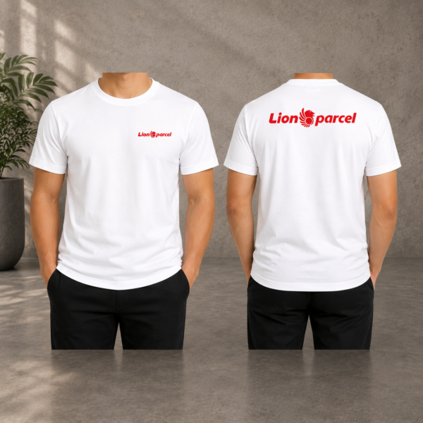 Kaos Putih Lion Parcel (Model Wearpack)